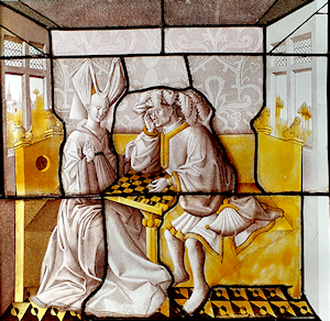 Chess players, Cluny